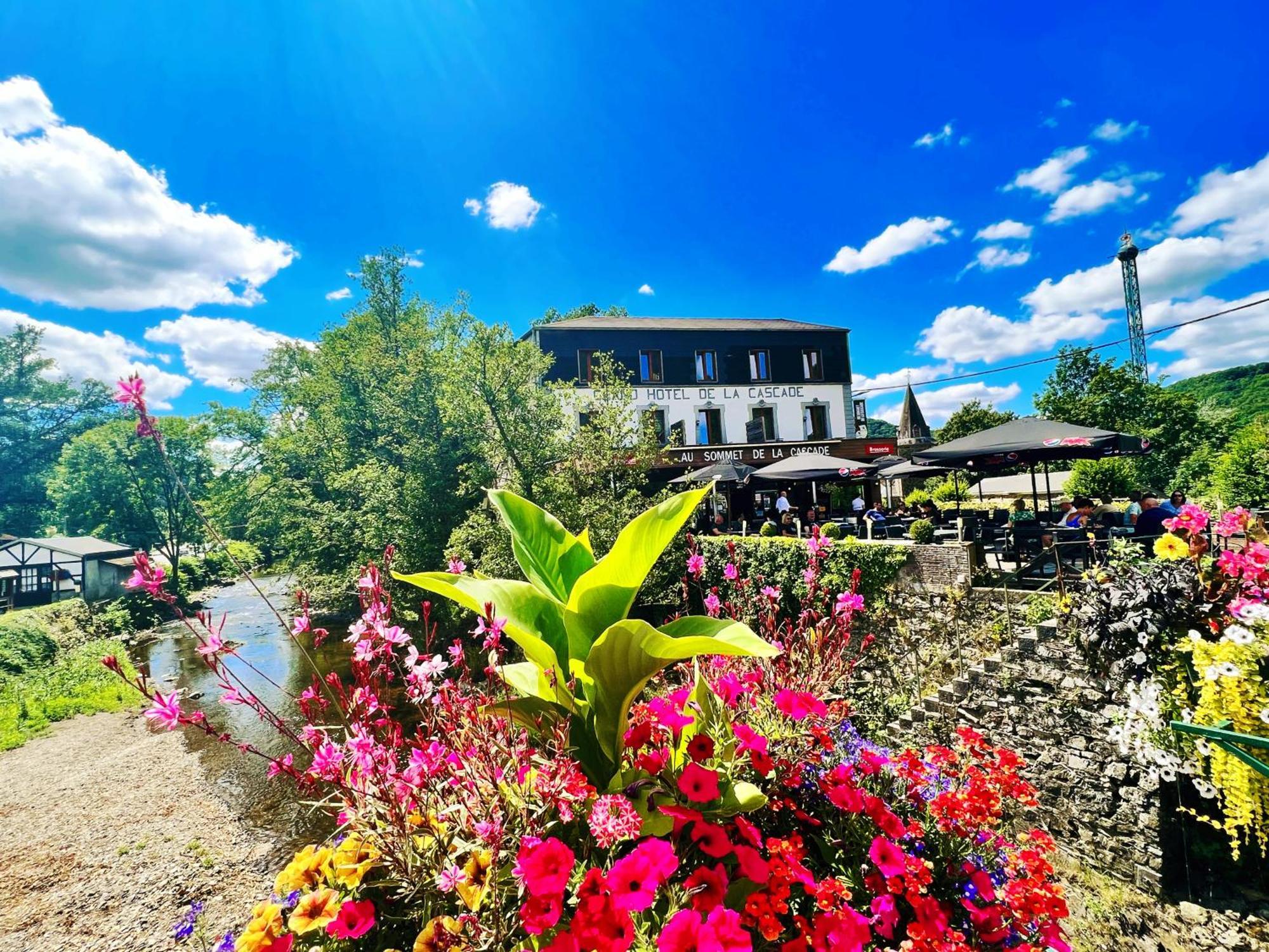 Hotel Au sommet de la cascade Stavelot Exterior foto